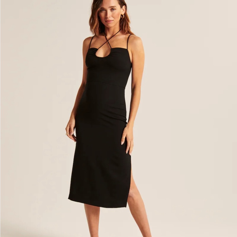 ‘22 Abercrombie NEW w/o Tags (took off to wash never wore!) strappy midi dress